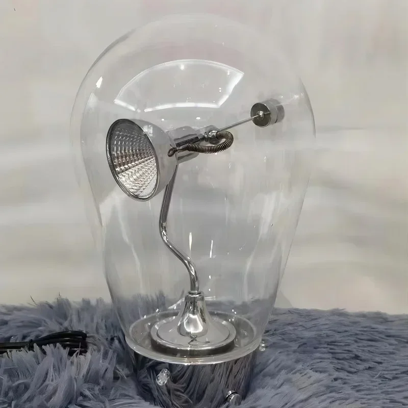 Lampe LED en verre pour salon, design nordique, moderne et créatif, réglage magnétique, chambre à coucher, Table d'étude