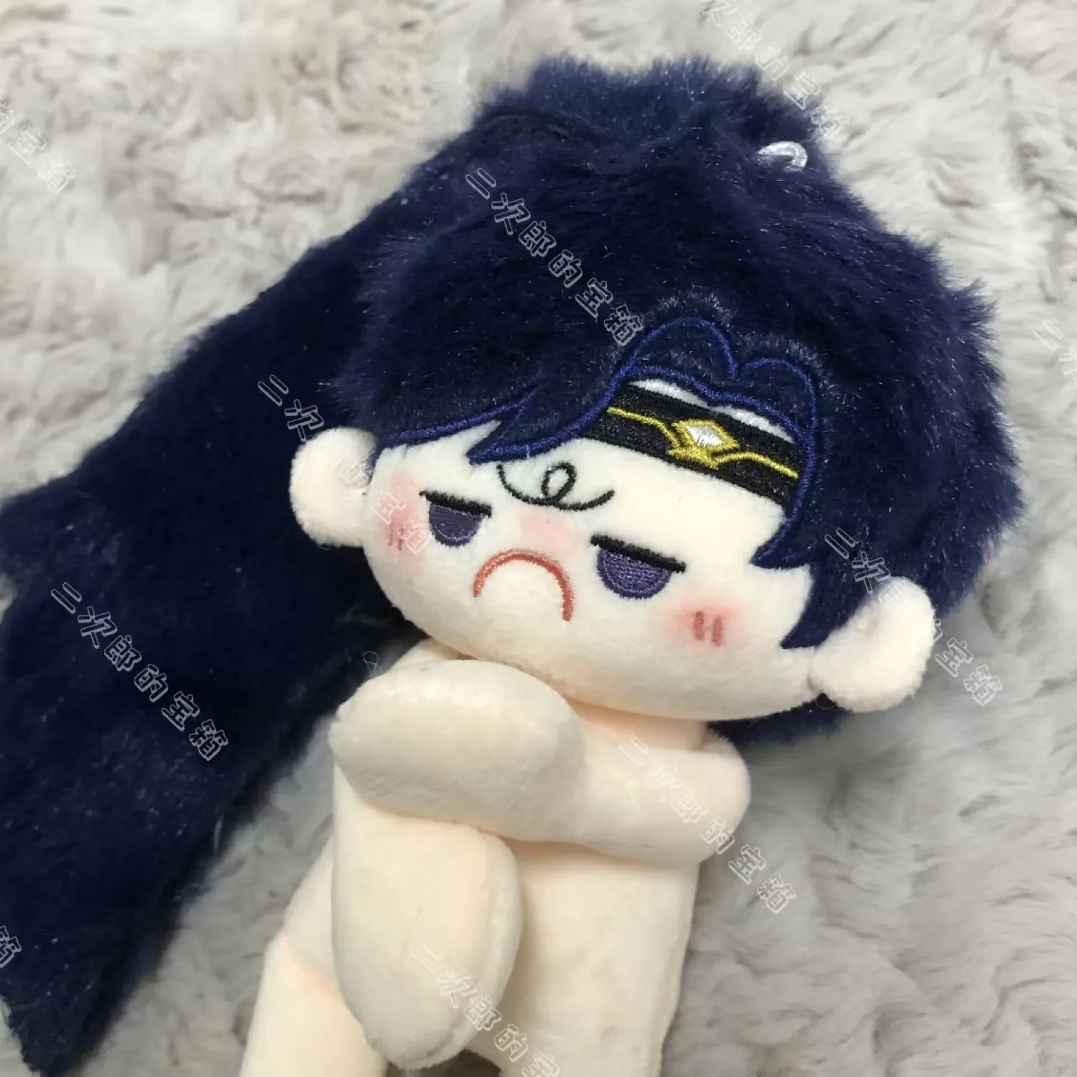 دمية قطنية أصلية "رمز الاسم: يوان"، "فو رونغ، يوان جي، ليو بيان، صن سي" على شكل رطل كهدية