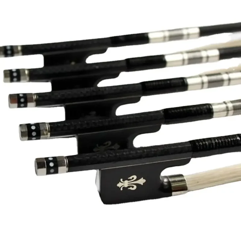 Pure Carbon Fiber High-Grade Cello Saw Bow Tone Bright Applicable Performance Grading Bow