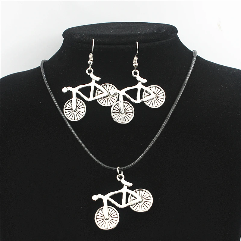 Women Accessories Combo Gift - Retro Bicycle Jewelry Set for Women
