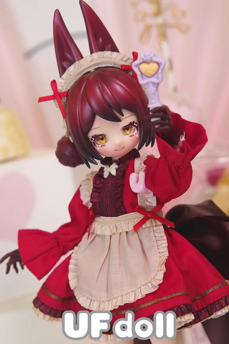 

Ufdoll Mini Drink Series слепая коробка BJD специальное тело подвижная кукла модная игрушка фигурка загадочная коробка для девочек