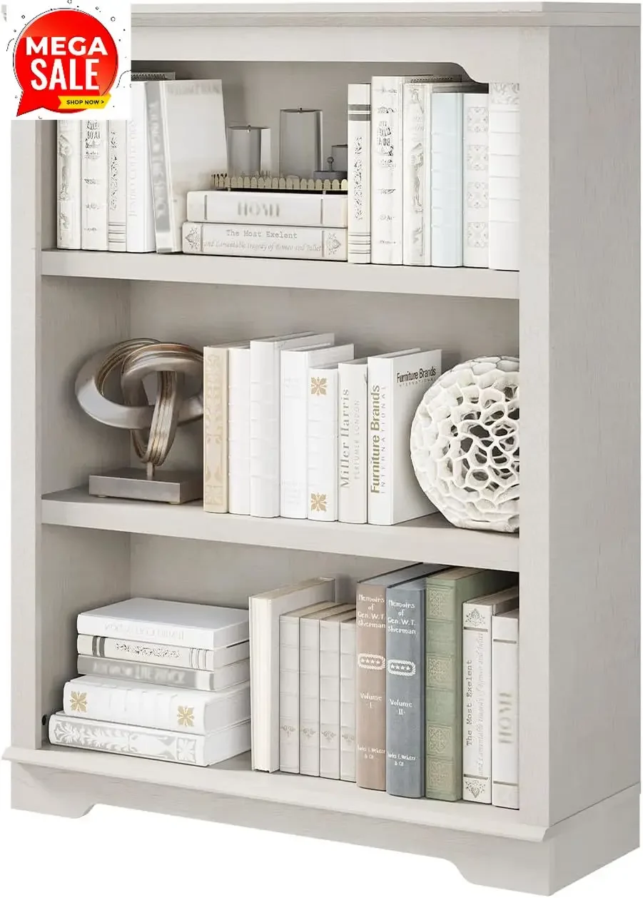 3 Tier Sturdy Bookshelf, 31.5