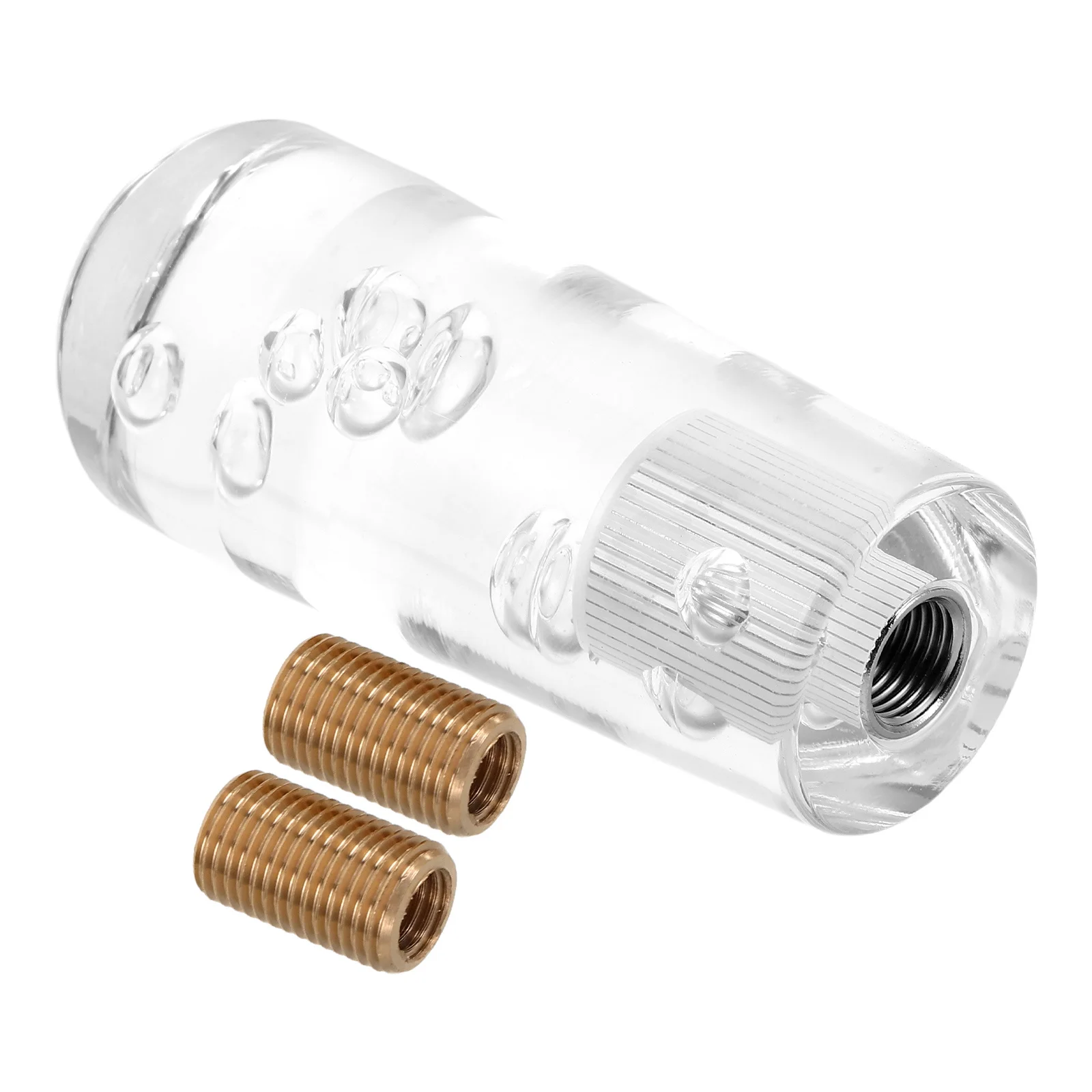 

Crystal Bubble Shift Knob Manual Gear Lever Replacement Universal Car Interior Decoration Comfortable Grip Durable Transparent