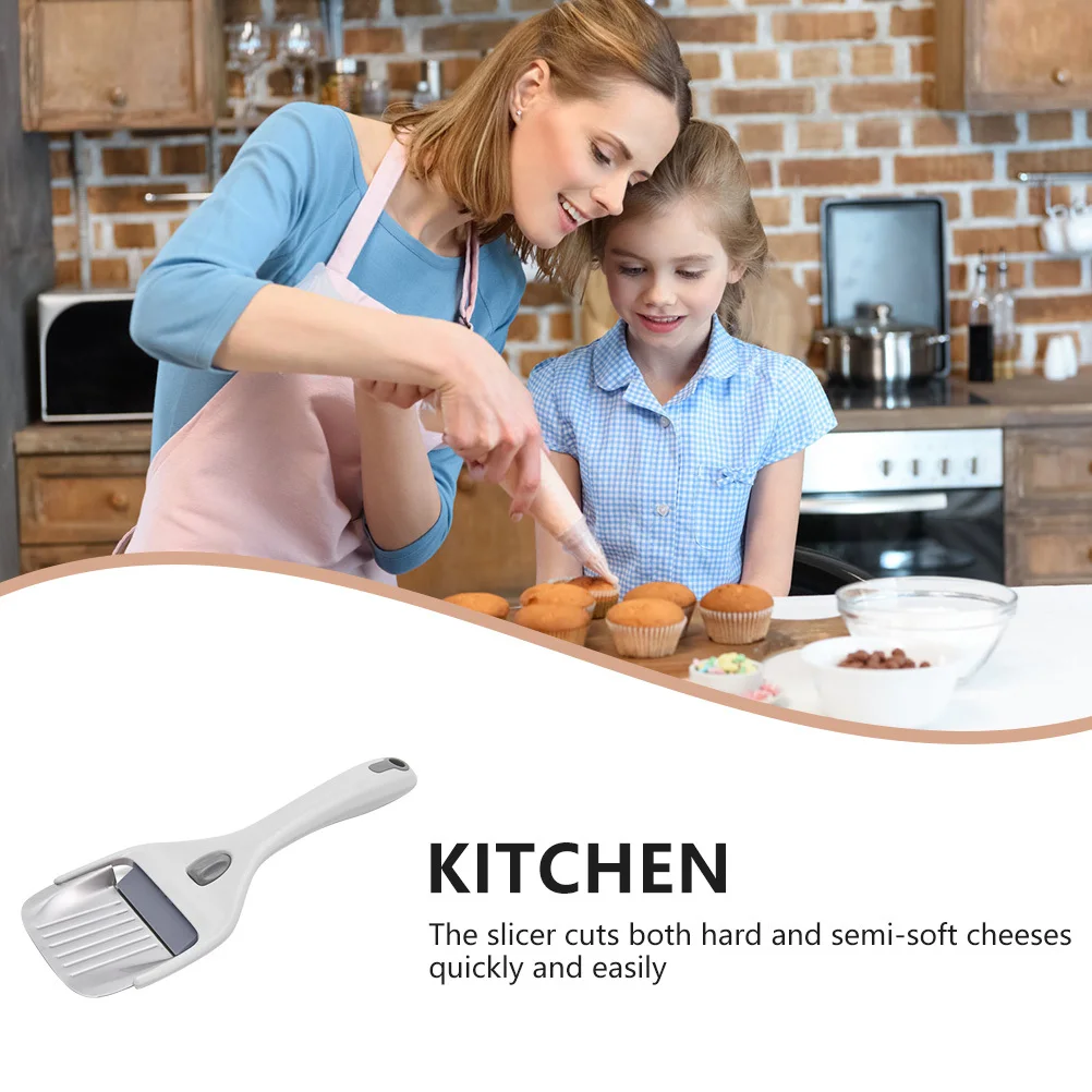 

Ergonomic Cheese Grater ABS Material Fast Slicing Hard Soft Cheeses Easy to Clean Multifunctional Kitchen Gadget