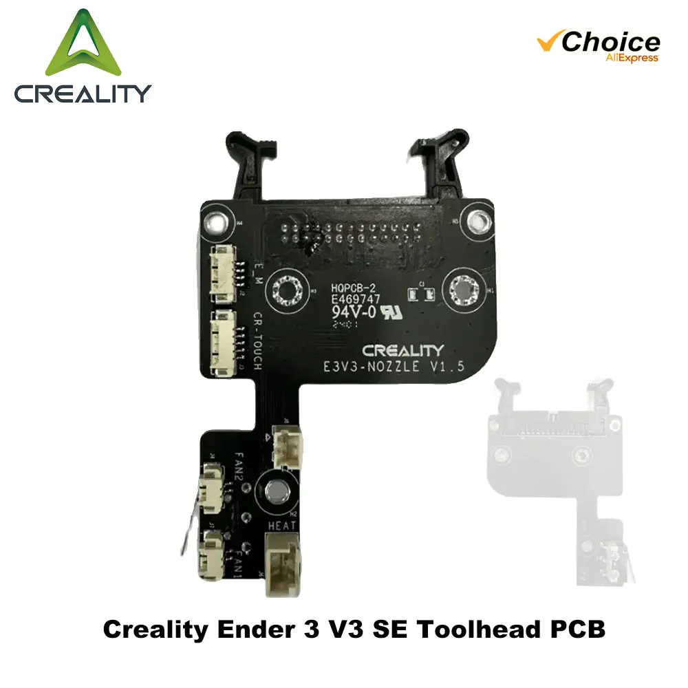 Creality Ender 3 V3 SE Yedek E3V3-NOZZLE-CON_V10 Yeni Takım Kafası ve PCB Kartı: Gerçek Kullanıcı Deneyimi ve Detaylı Değerlendirme
