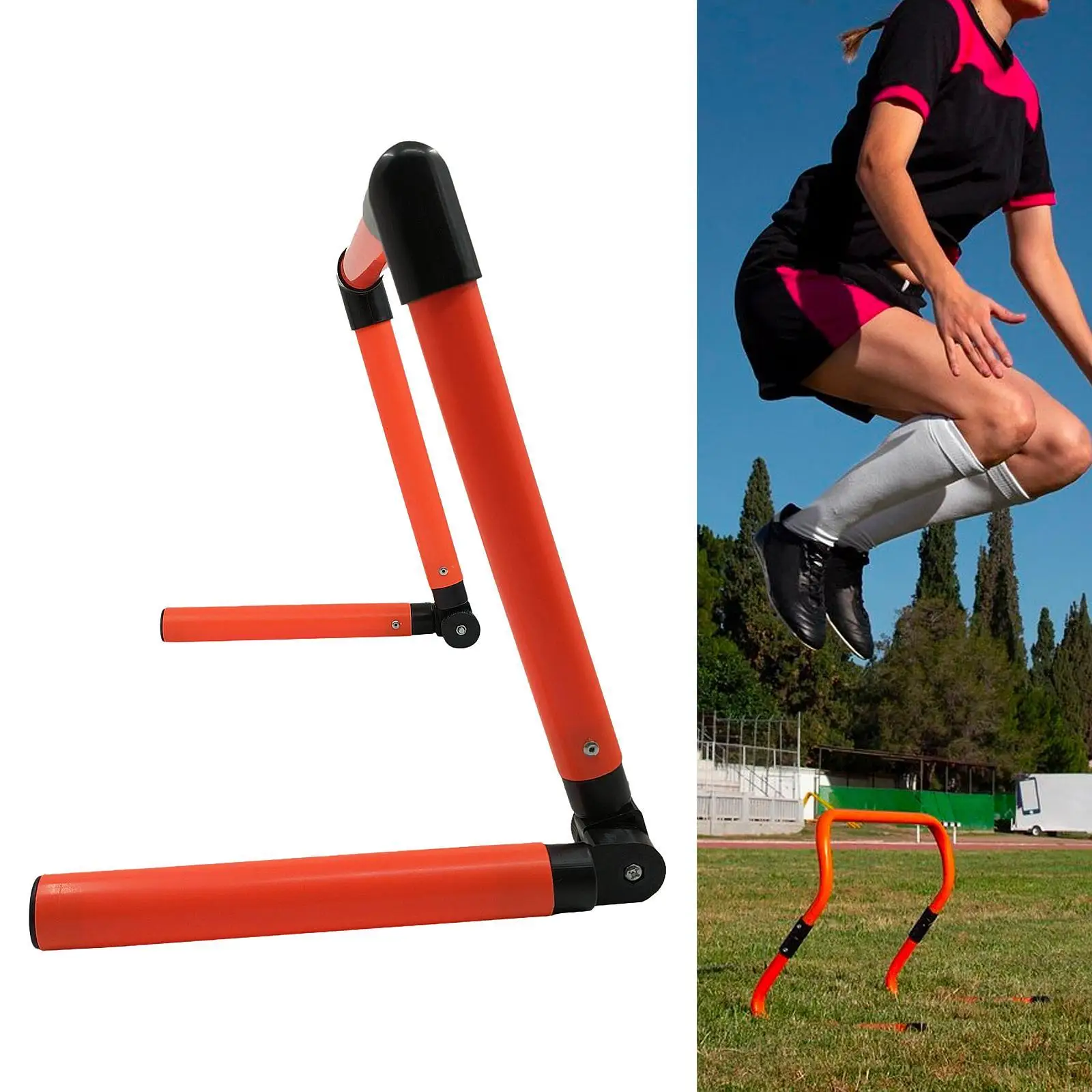 Adjustable Height Hurdle Lightweight Equipment for Jum Practice Soccer