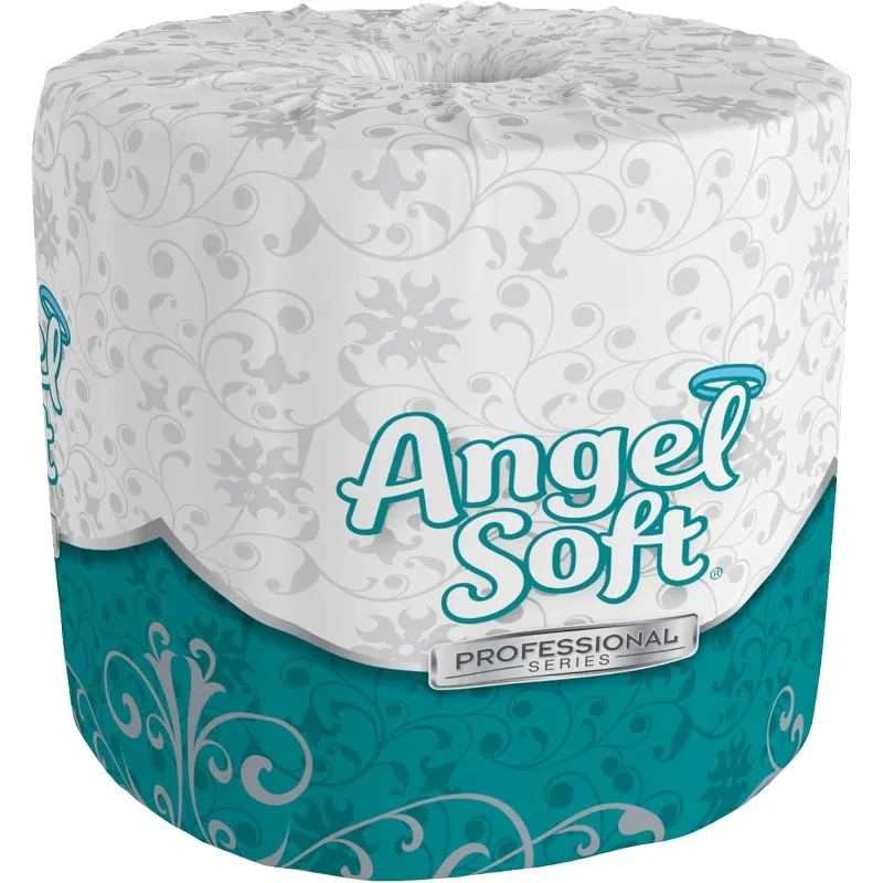 

Angel Soft Toilet Paper, 16880, Bulk Case Of 80 Rolls, 450 Sheets Per Roll, Individually Wrapped, 2-Ply Soft
