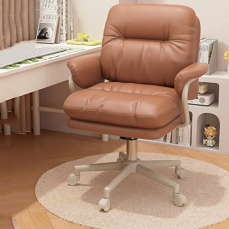 Study Swivel Office Chair Vanity Universal Waiting Professional Office Chair Gaming Vintage Mobilya Space Saving Furniture