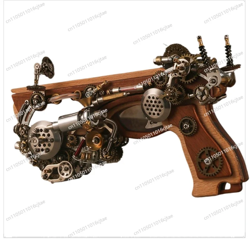 Mechanische Party-Dampfbögen aus Metall zum Zusammenbauen – Modellbausatz, Trendspielzeug, Figuren-Ornament, kreatives Weihnachtsgeschenk für Jungen