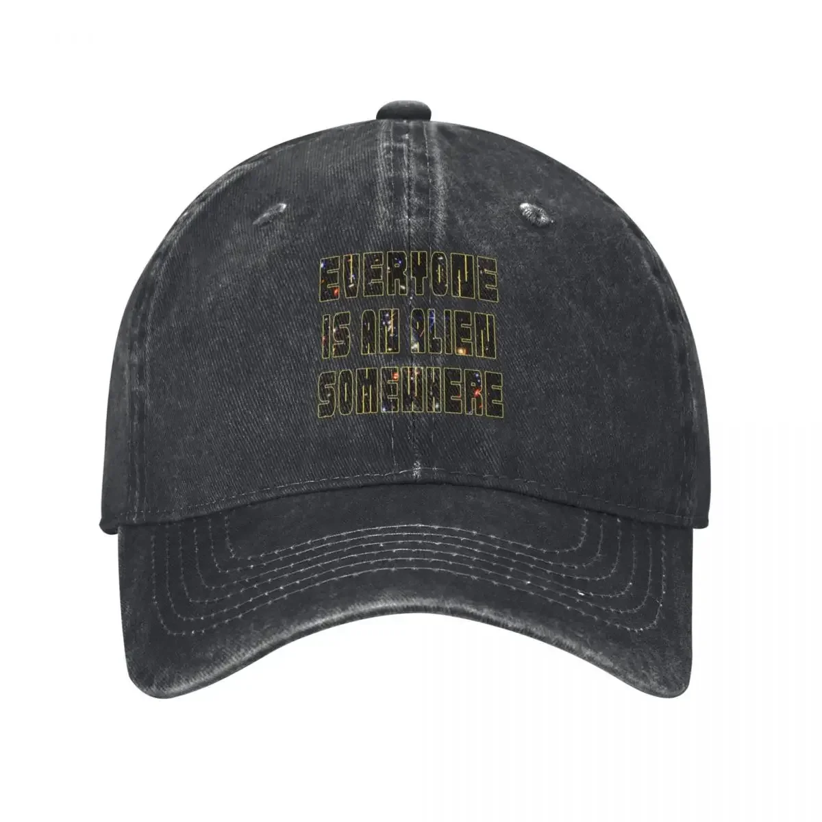 

Everyone is an alien somewhere Baseball Cap |-F-| Hat men hard hat Women Beach Fashion Men's