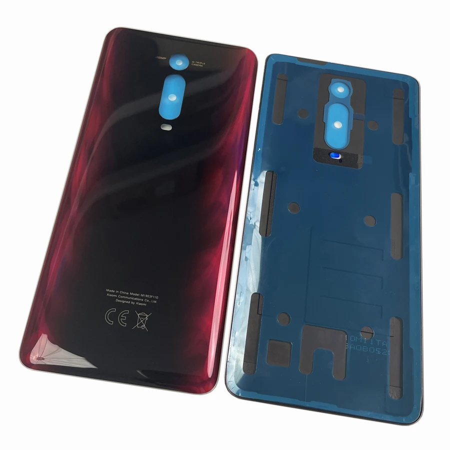 A+++ For Xiaomi 9T / Mi 9T pro Battery Cover Back Glass Panel Rear Door Housing Case Rear Parts With Adhesive Housing