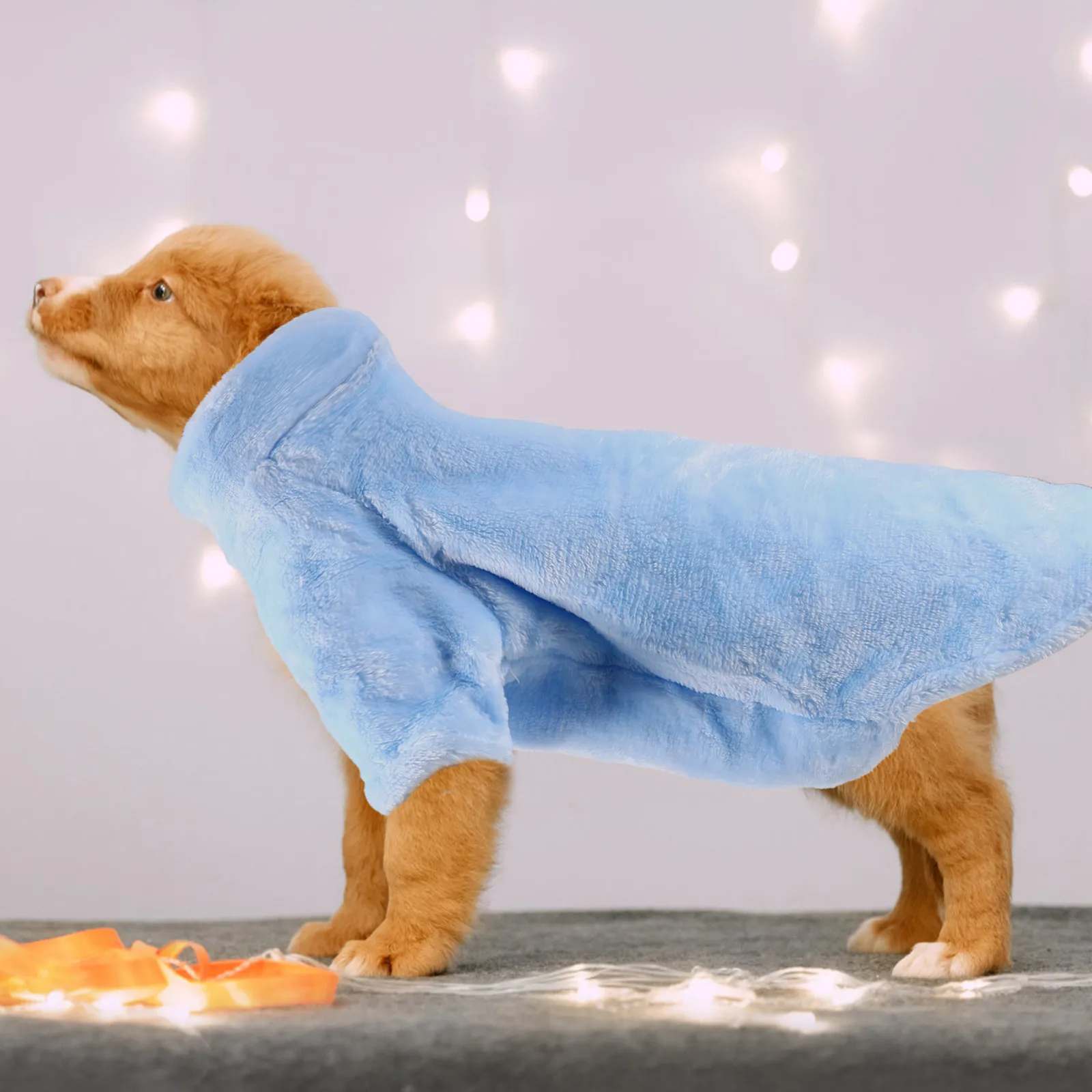 

Warm Pet Coat Dogs Cats Skin-Friendly Coral Fleece Winter Clothes Adorable Puppy Costume For Daily Wear - Funny Pet Apparel