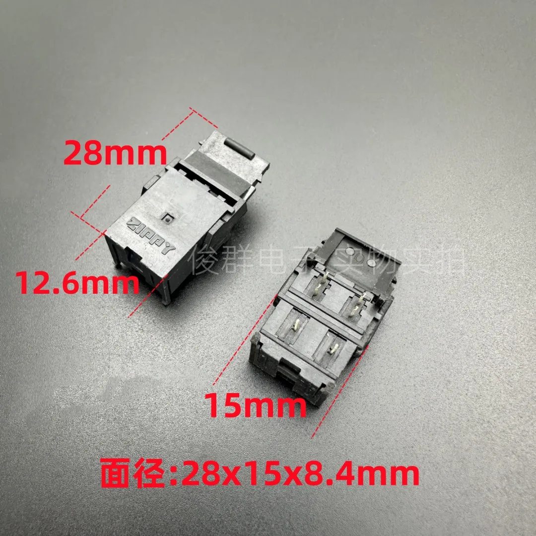 10pcs/telephone fork reed switch silent 6-foot building intercom doorbell take-up wire pick-up micro-reset button