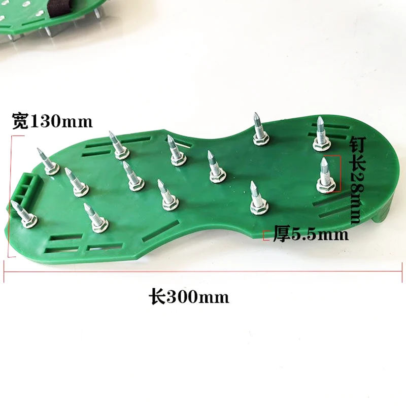 Hof Garten Lösen Schuhe Rasen Belüfter Gras Spikes Schuh Zement Selbst Nivellierung Bau Werkzeug Epoxy Boden Farbe Schuhe