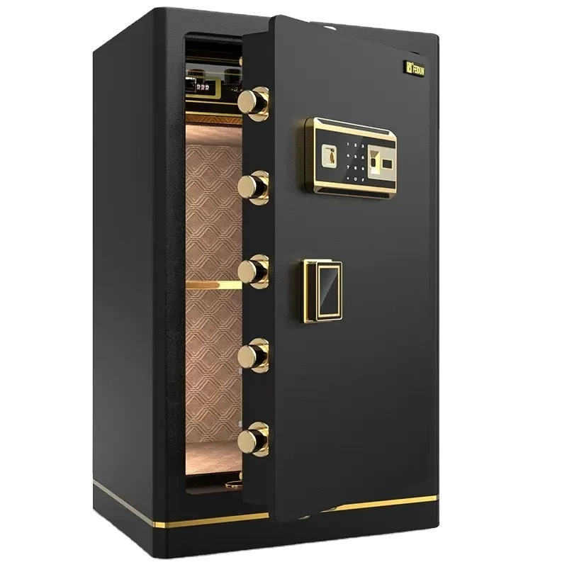 Deposit factory supply hotel office use safes fingerprint security safe box for money key