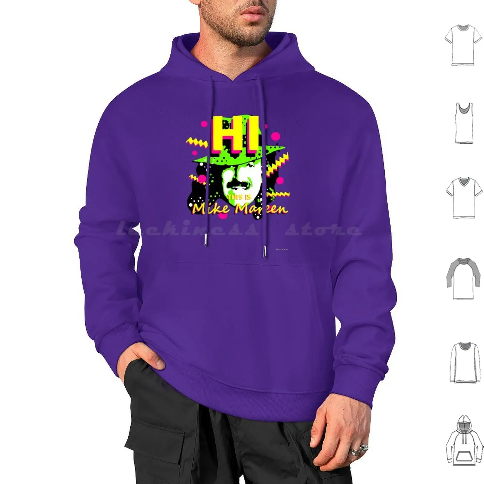 

Hi This Is Mike Mareen Hoodies Long Sleeve Mike Mareen Italo Disco Italo Disco King 80s 1980s Graphic Design Love 80s