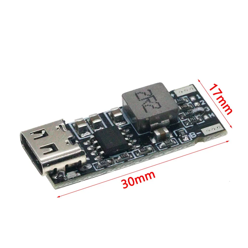 Module de chargeur de batterie au lithium 18650, courant élevé, polymère ternaire 21700, 5V à 4.2V, type C