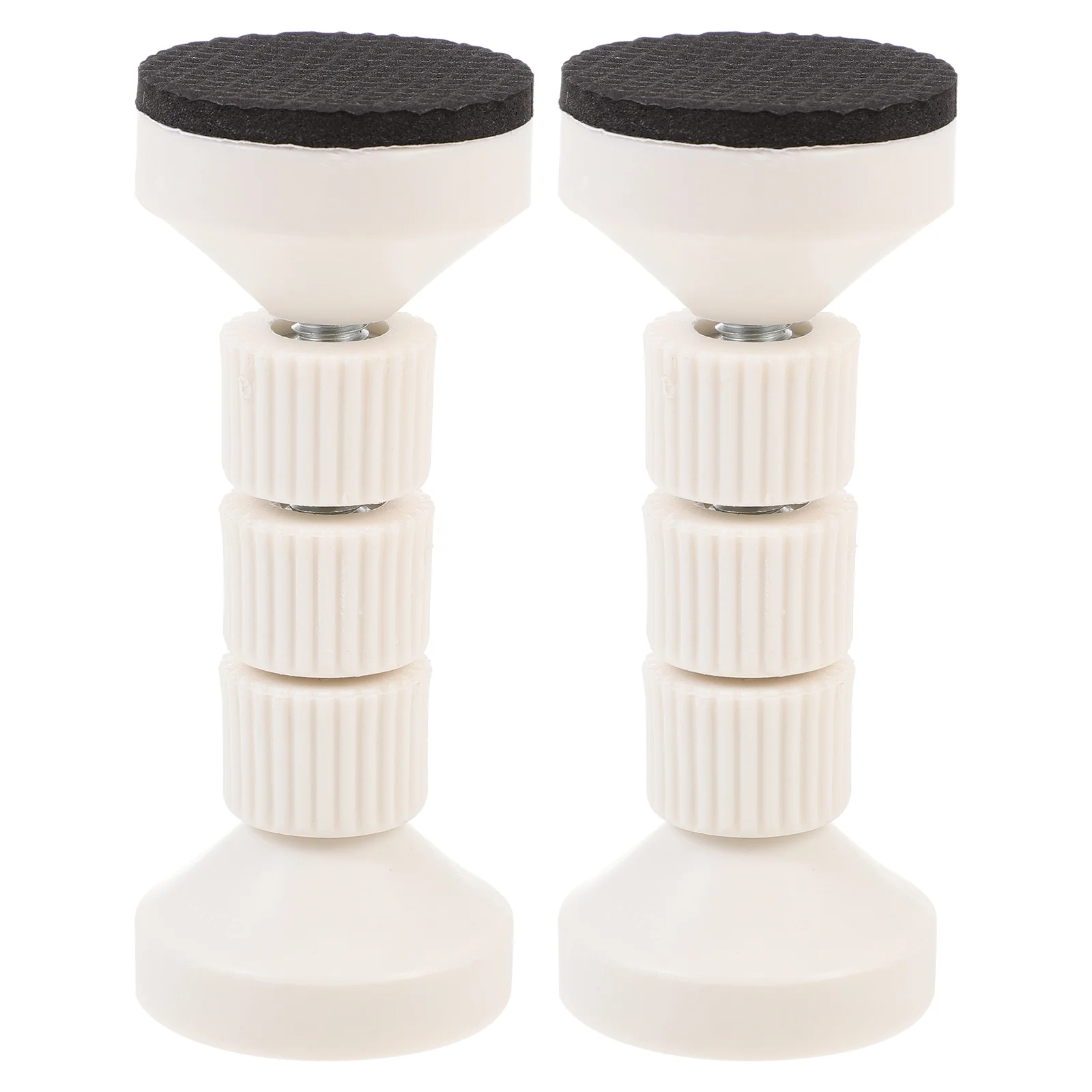 

2 Pcs Bedside Anchor Headboard Frame Anti-shake Tool Stoppers Holder Adjustable for Wall Brackets Plastic Spacer