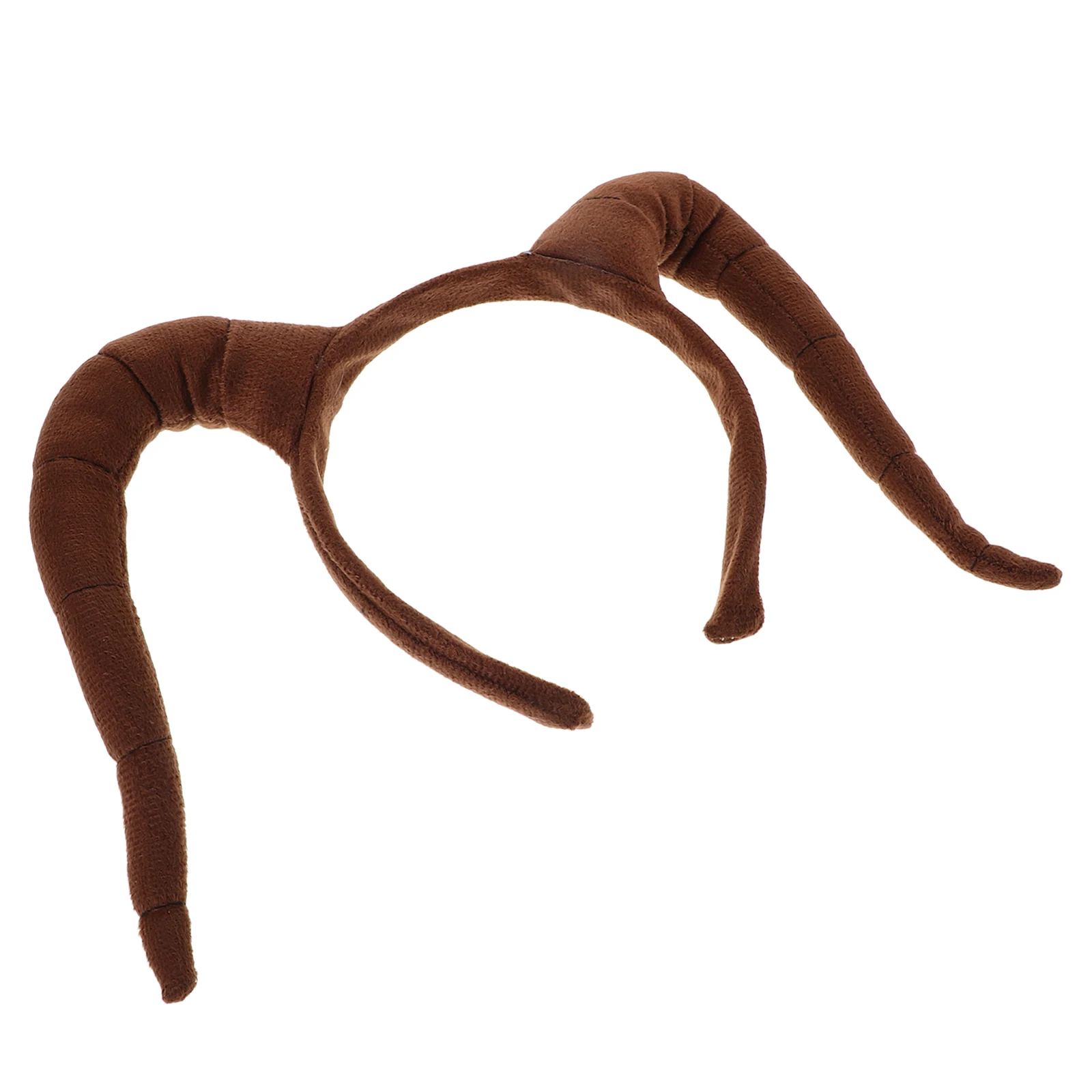 

1pcs Antelope Horn Headband Lightweight Comfort Halloween Parties Cosplay Animal Costume AccessoriesPlush Deer Goat Horns