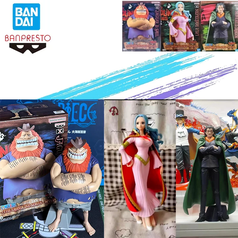 

Original Bandai Banpresto Brand New and Unopened One Piece The Grandline Series Nefertari Vivi Monkey D Dragon Jaguar D Saul Toy