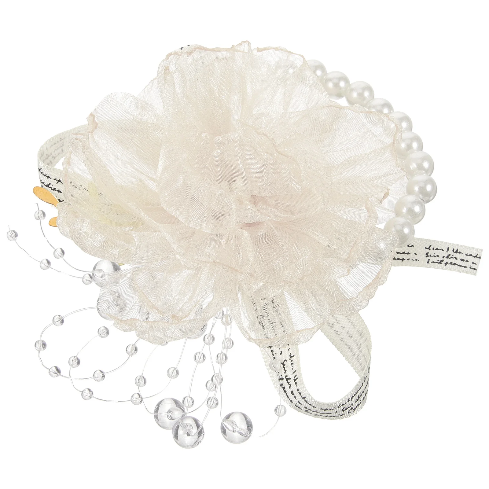 

Wrist Corsage Bridal Wedding Wrist Flower Simple Elegant Design Artificial Pearl Flower Prom Bridesmaid Hand Decoration