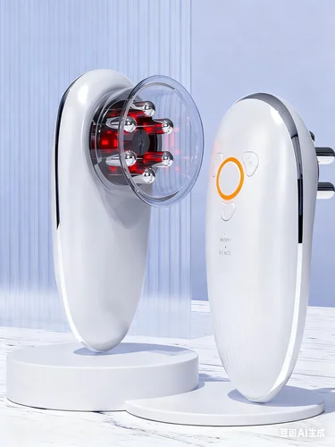 Imagen 1 del producto Máquina moldeadora de cuerpo 5 en 1 – El mejor dispositivo de eliminación de grasa – Masajeador de drenaje linfático, herramienta de masaje antigrasa y estiramiento de la piel,