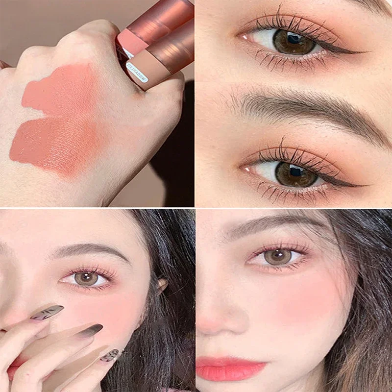 Palette de fards à barrage, 6 couleurs, 256 fards à barrage liquides, crème, thé au lait, fard à joues velours, poudre nude, fard à joues primaire, fard à joues rose