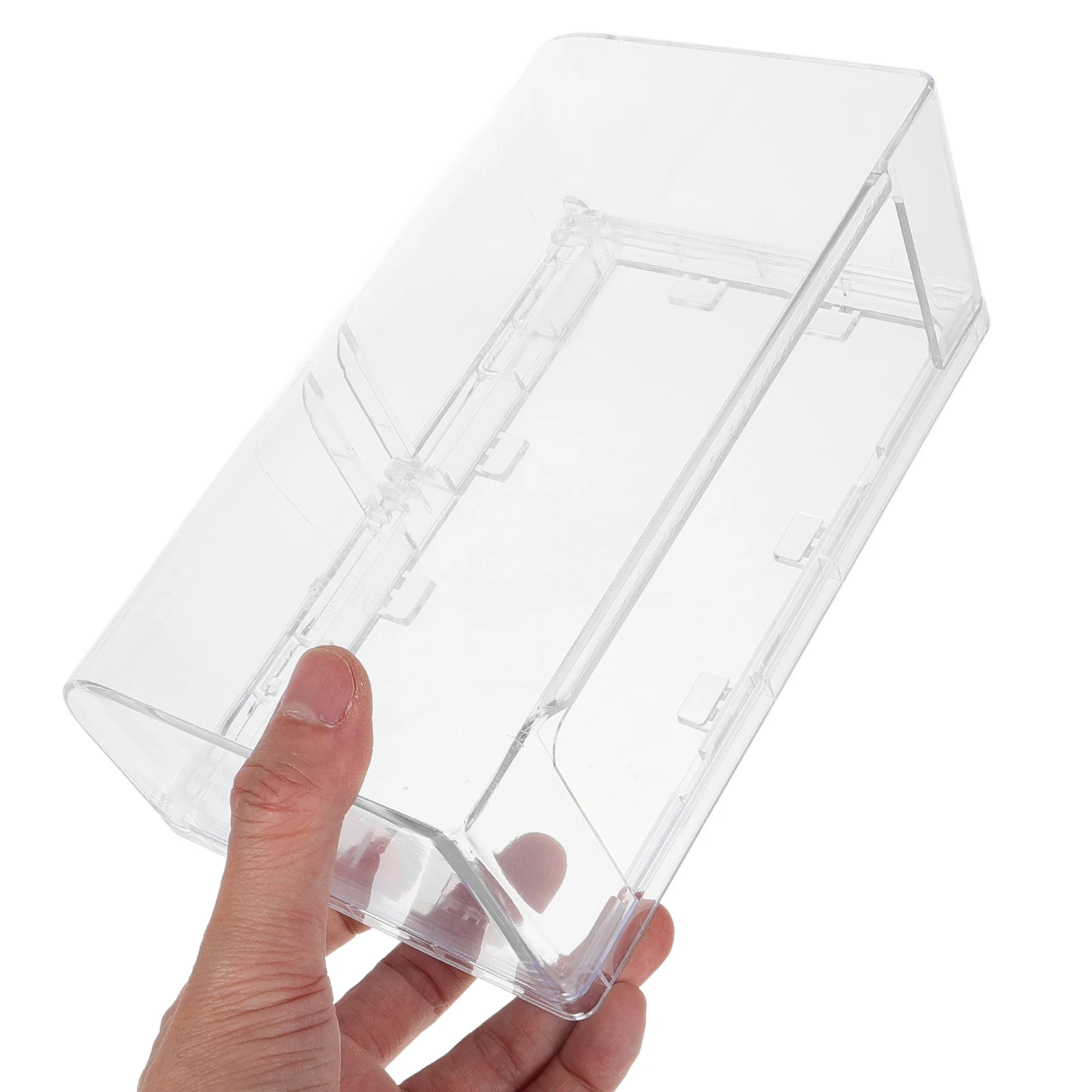 

2pcs Waterproof Socket Box Double Stick on Outlet Covers Large Protective Cover Indoor Bathroom Weatherproof Plastic