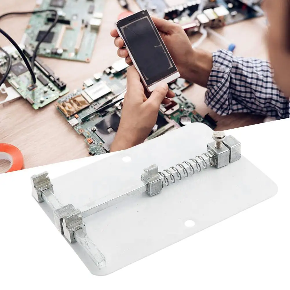 Portable Universal PCB Board Holder For Mobile Phone Repair Tool Platform Fixed Support Clamp Motherboard Soldering Tool