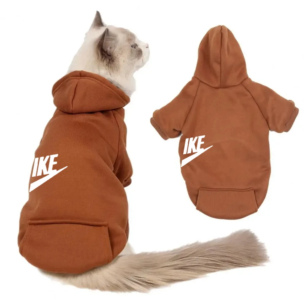 Clothes for Cats Pet Clothes Cat Coat Jacket Dog Clothes For Small Dogs Cats Hoodies Pet Outfits Solid Cat Clothing Pet Apparel