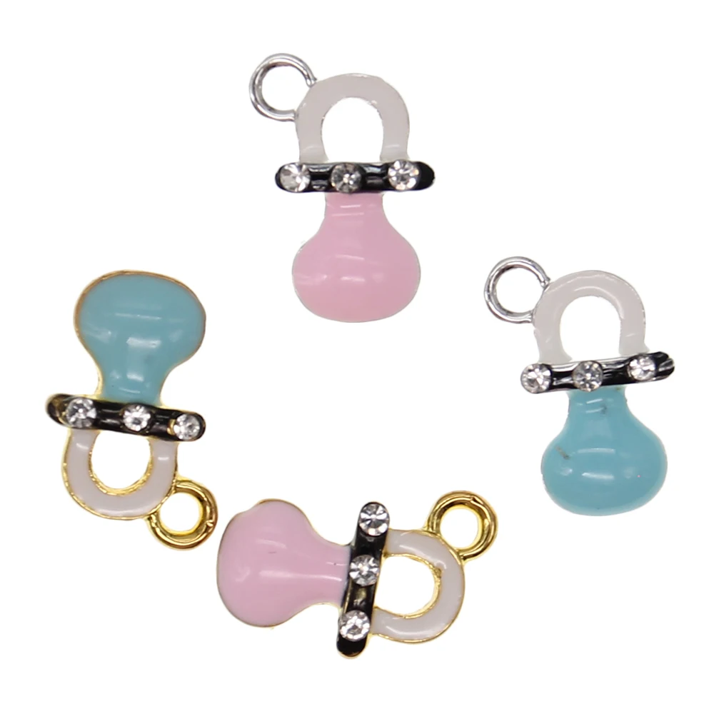 3 teile/los Vergoldet Muslim Islamischen Baby Pins Strass Kinderwagen Sicherheitsnadeln Mit Schlaufen für Neugeborene Geschenk Schmuck Machen – Detail 22