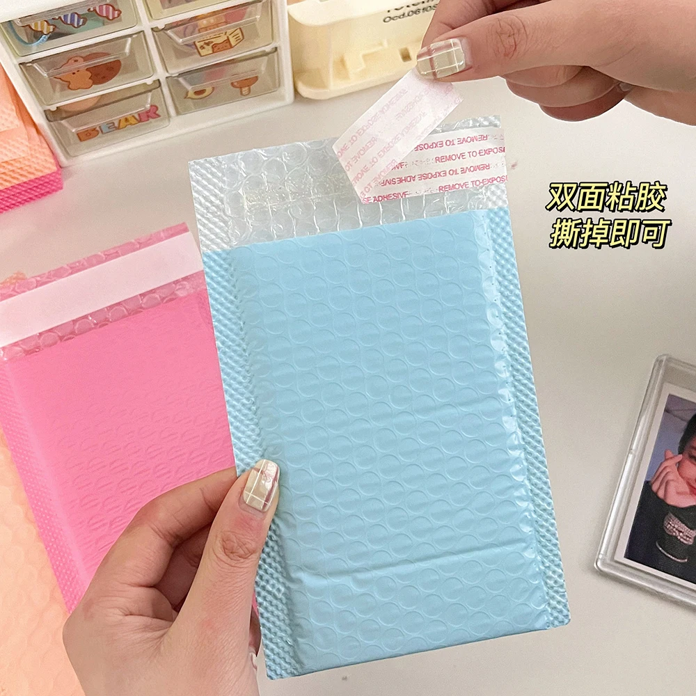 10Pcs Pink Poly Mailer Shipping Bags Waterproof Mailing Envelope Packaging Bag Self Seal Post Transport Bags Thicken Courier Bag