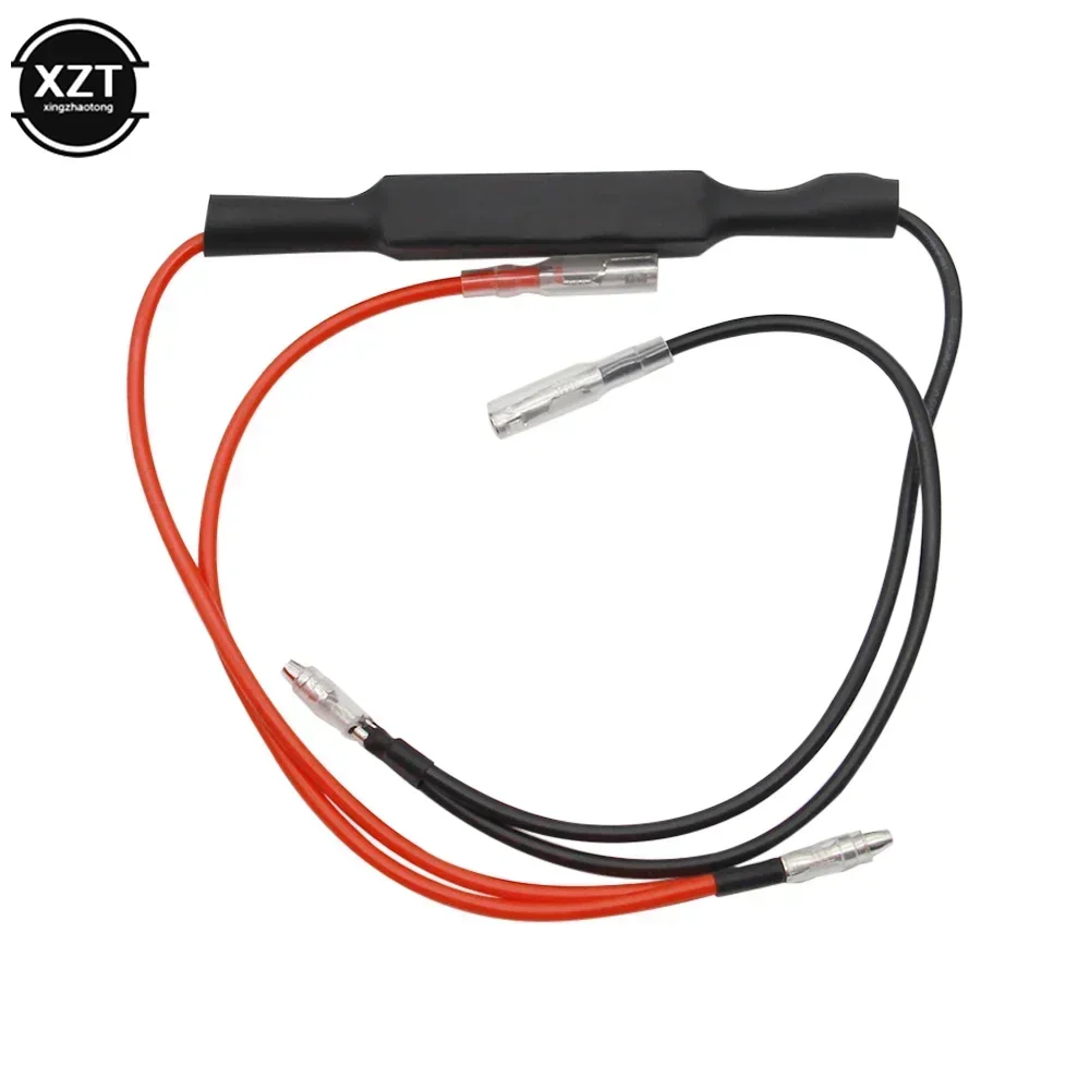 12V Universal Motorcycle Flasher LED Turn Signal Indicator Resistor Adapter Solution does not flash or Fast flash image 5