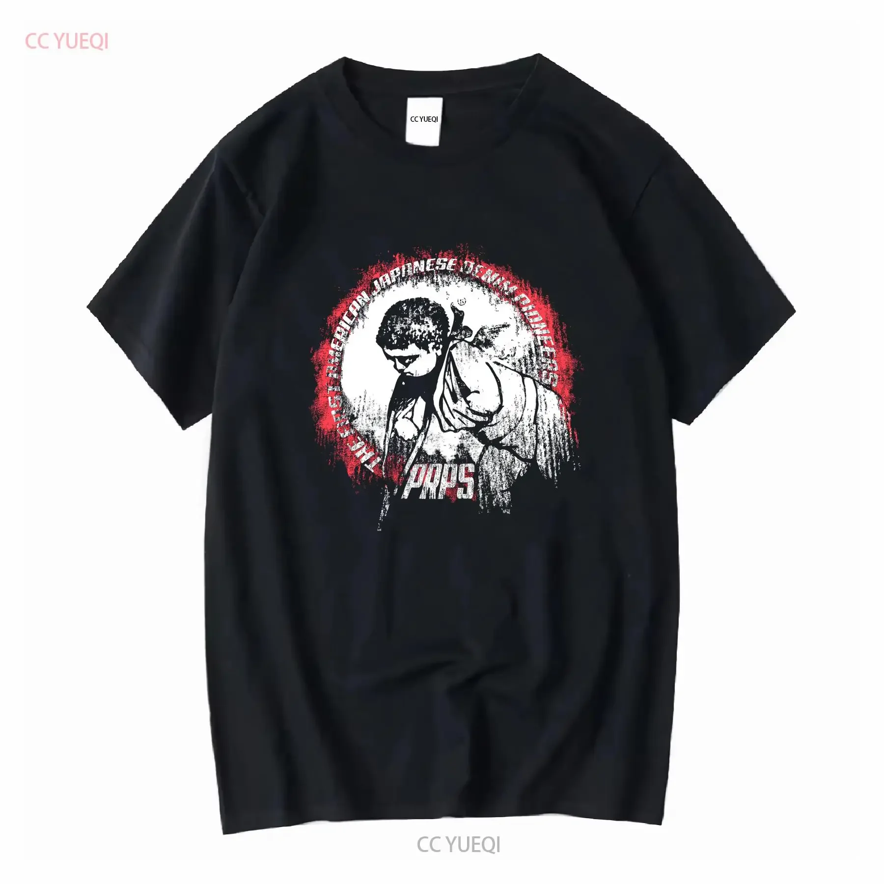 

PRPS Goods Co Classic Cherub s ЧЕРНАЯ футболка Sz L винтажная стираная мягкая модная эластичная уличная дизайнерская одежда