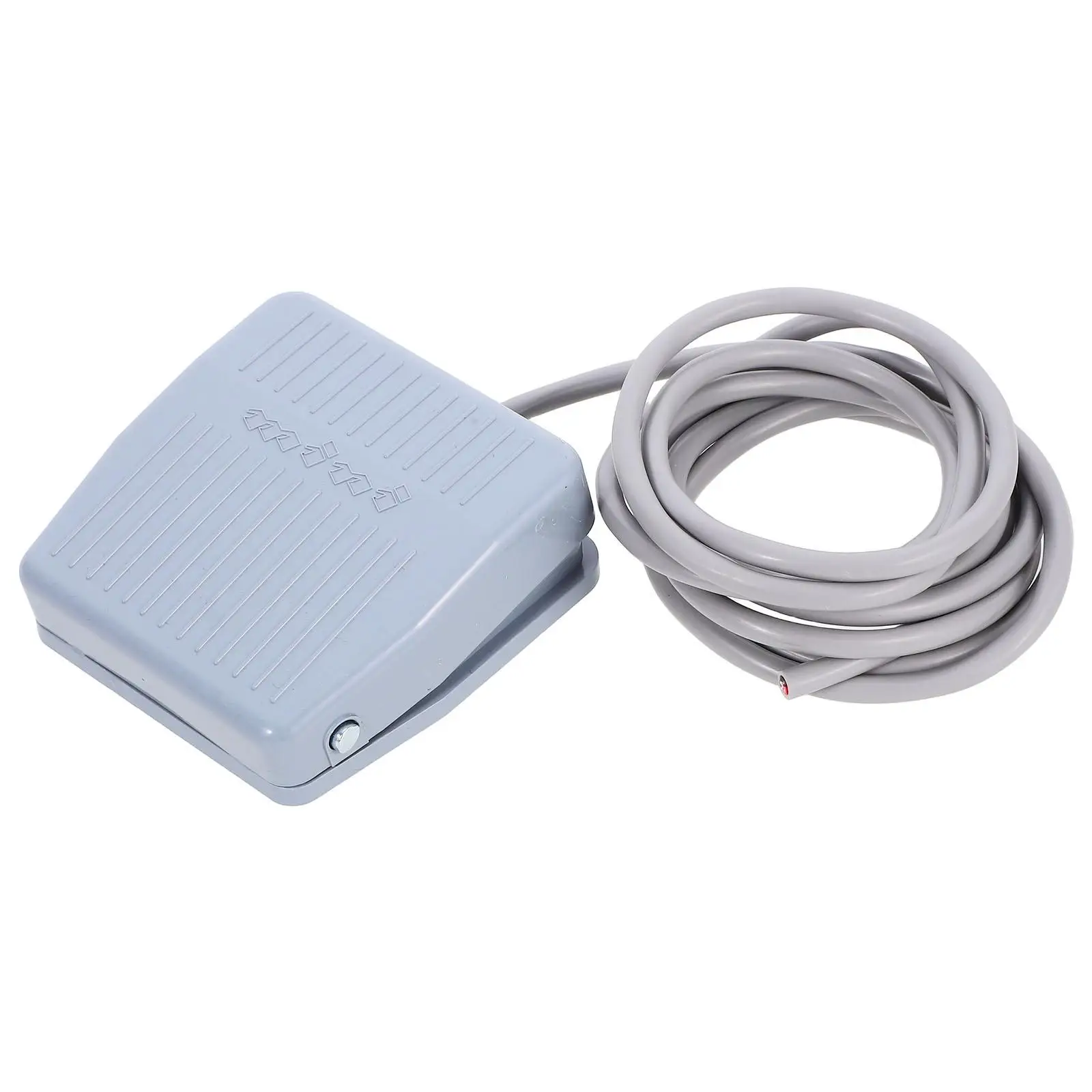 

Industrial Switch 10A 250VAC Momentary Foot Pedal SPDT NO NC 2M Cable Plastic CNC Application Easy Operation Versatile