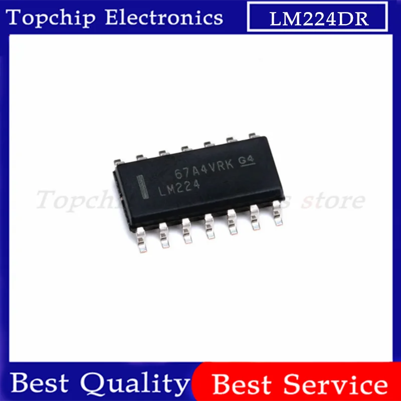 10pcs LM224DR SOP-14 LM224 SOP14 LM224D 224DR SOP LM124DR LM124 LM324DR LM324 LM239DR LM239