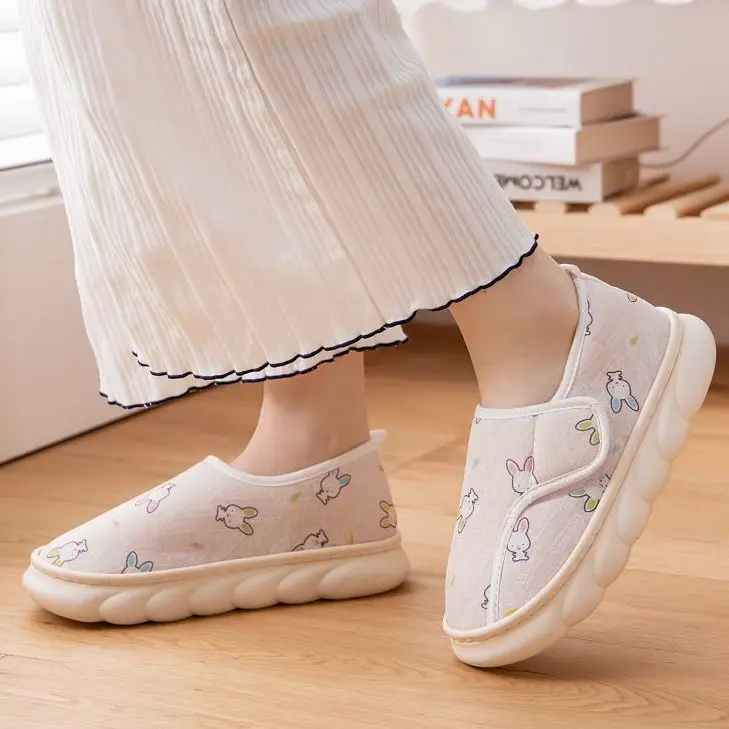 Summer Thin Ultra-light Postpartum Soft-soled Maternity  Non-slip Outer Wear Ultra-soft Shoes Light, Comfortable and Breathable