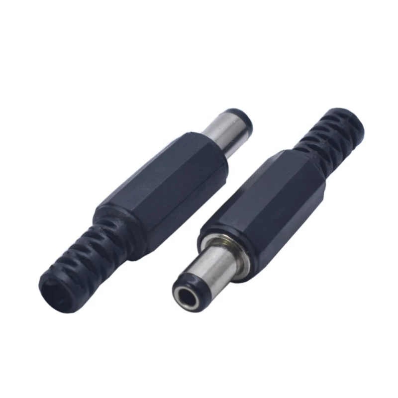 10pcs High quality DC Connector 2.5/2.1*5.5mm Power Jack DC Power Conector 5.5x2.1/5.5x2.5mm Male&Female