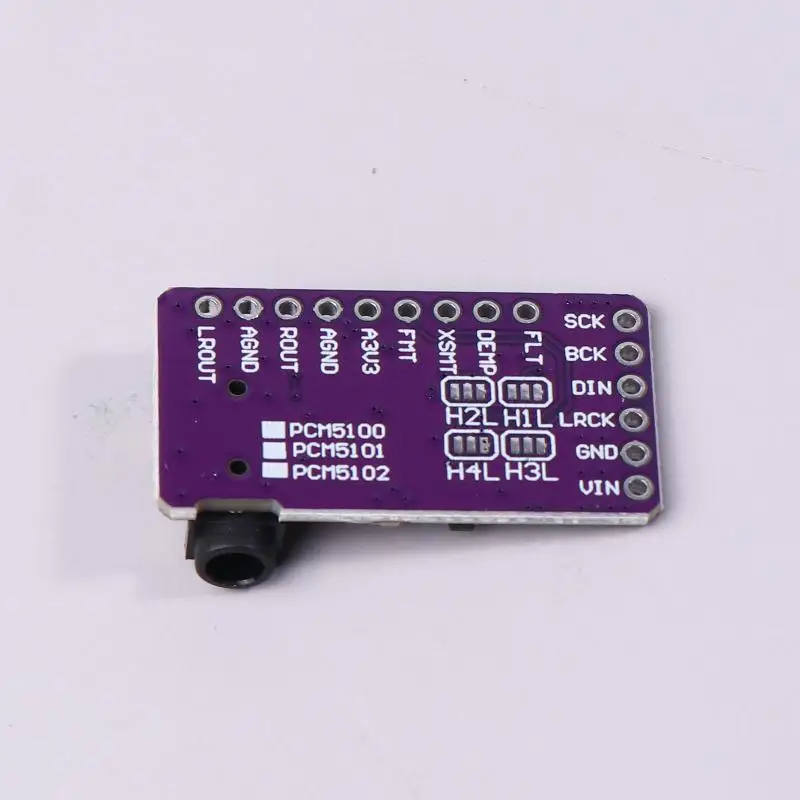 GY-PCM5102 Интерфейс модуля плеера I2S PCM5102A ЦАП-декодер для Raspberry Pi PHAT Форматная плата Цифровая аудиоплата PCM5102