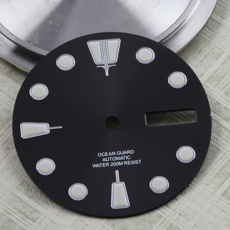 

C3 Super Luminous Watch Dial without logo Dial 28.5mm Watch Dial 4.2 O'clock Crown Position For NH35A NH36A movement Watch Parts