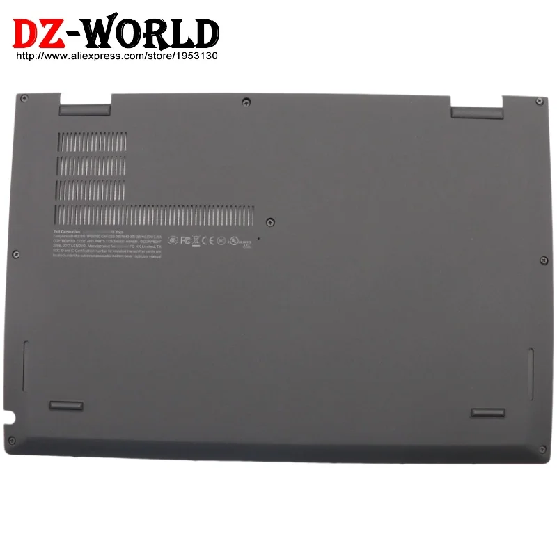 Shell Base Bottom Cover Lower Case D Cover for Lenovo ThinkPad X1 Yoga 2nd Gen 2 Laptop 01AY911 01AY912