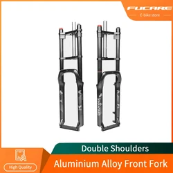 Fucare-Front Fork for Taurus Electric Bike, Double Shoulder, Travel, High, Suspension, 100mm, 20 