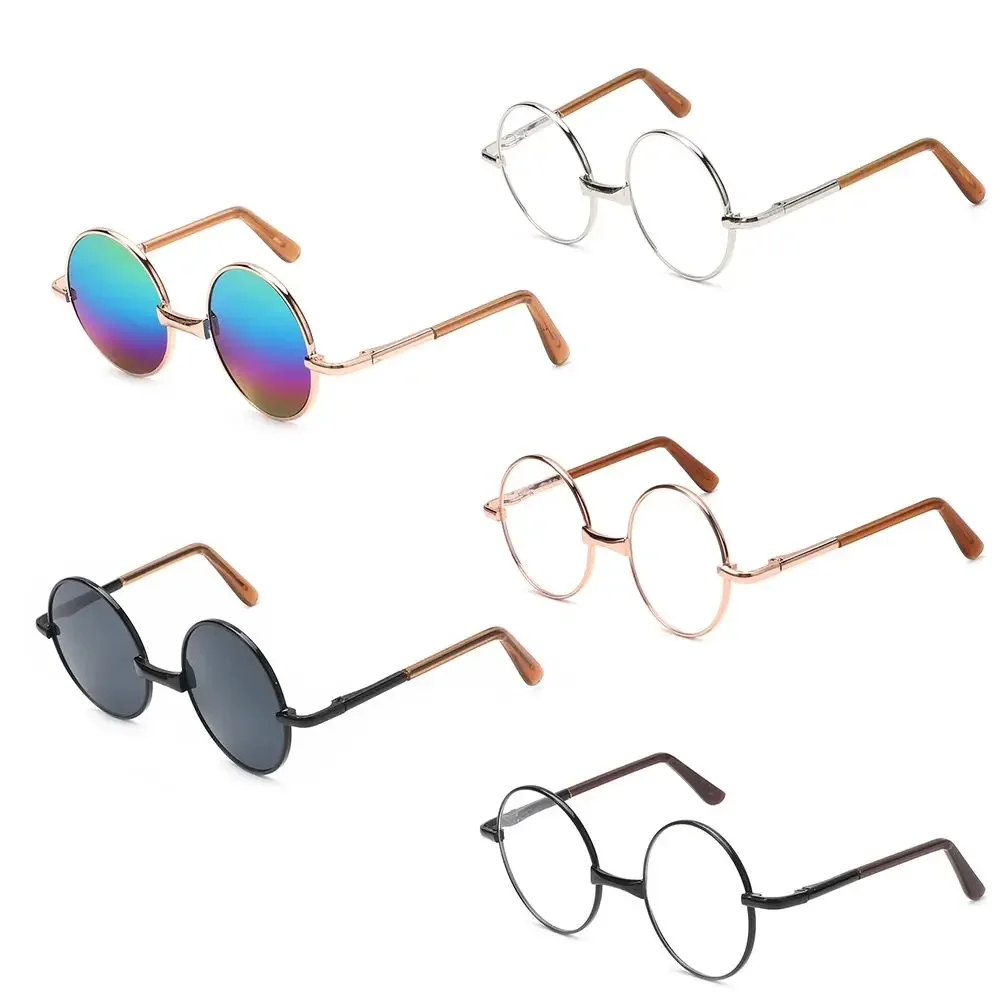 Gafas redondas para muñecas – Accesorio decorativo infantil