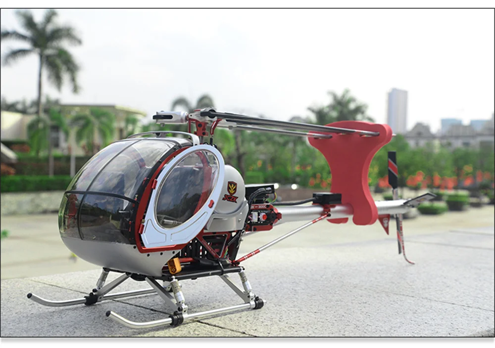 Schweizer JCZK 300C Helicopter Hughes All Metal High Simulation Model Aircraft ALIGN 450L 470 380 Aircraft H1 Flight Control RTF