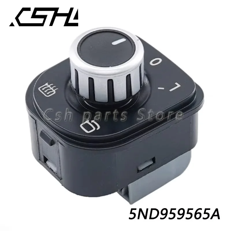 

For VW Jetta Golf Mk5 Mk6 Mirror Control Switch Adjust Knob For Tiguan CC Passat B6 B7 5K0959565 5ND959565A 5ND959565B