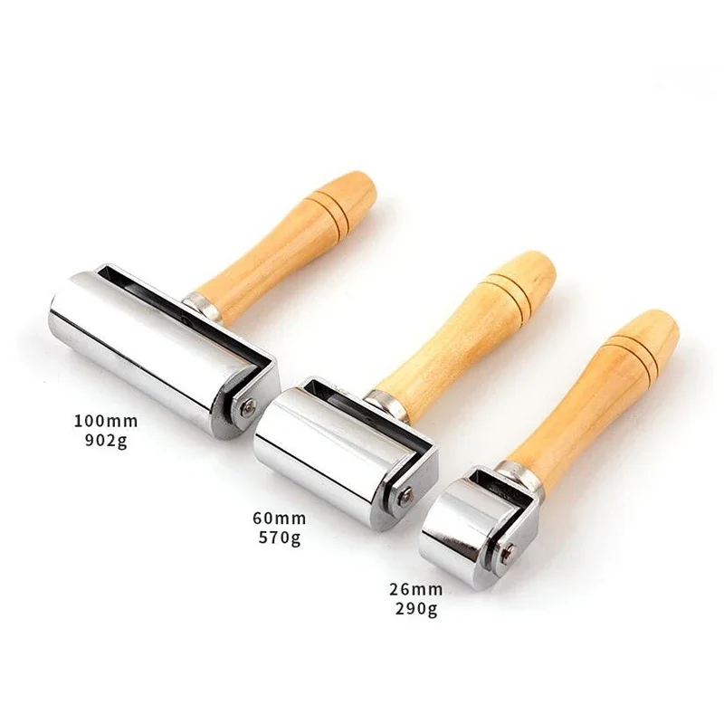 

Hand Pushing Roller Pressing Wheel Leather Roller Blank Holder Device Handmade Leather Pressing Tool