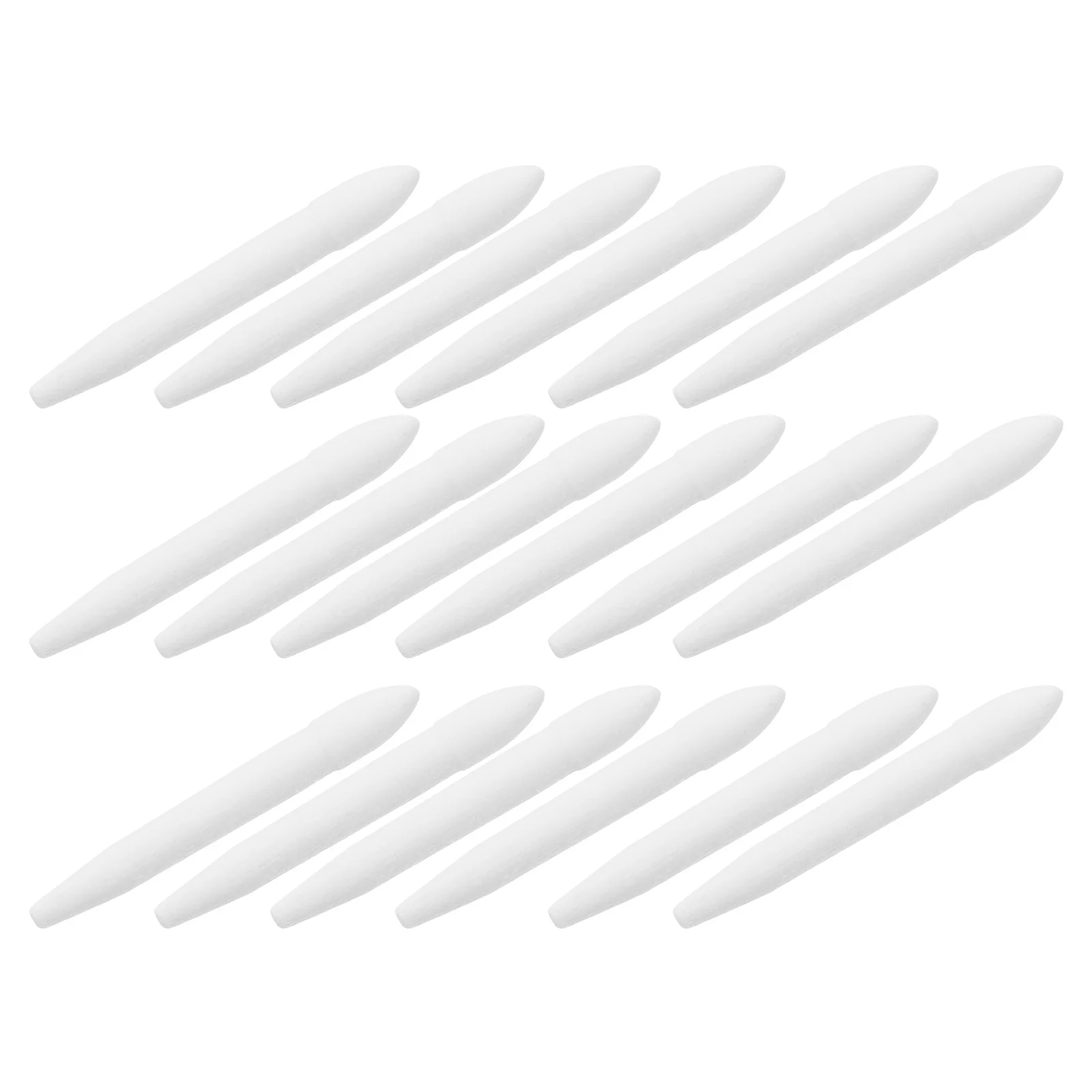 

20Pcs Marker Replacement Nibs White Round Tips for Paint Pens Acrylic Markers Fine Drawing and Writing Supplies
