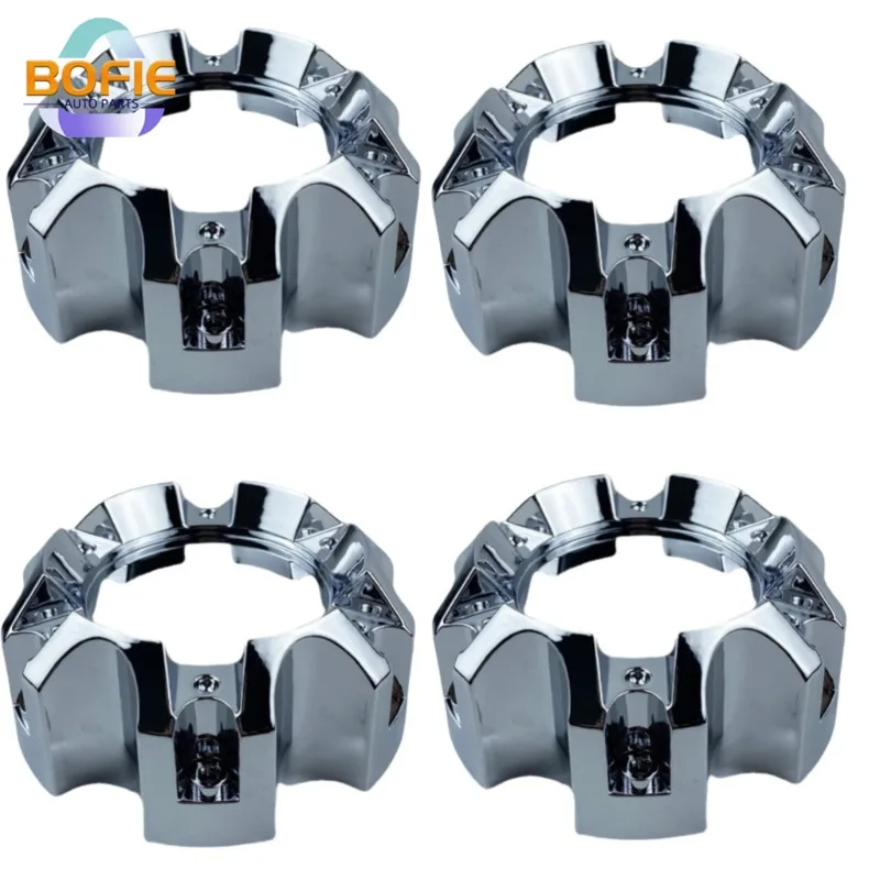 1pcs/r4pcs silver/ black ABS 6 Lug 137mm Car Wheel Center Hub Cap For Protector Rims Universal Accessories Matt