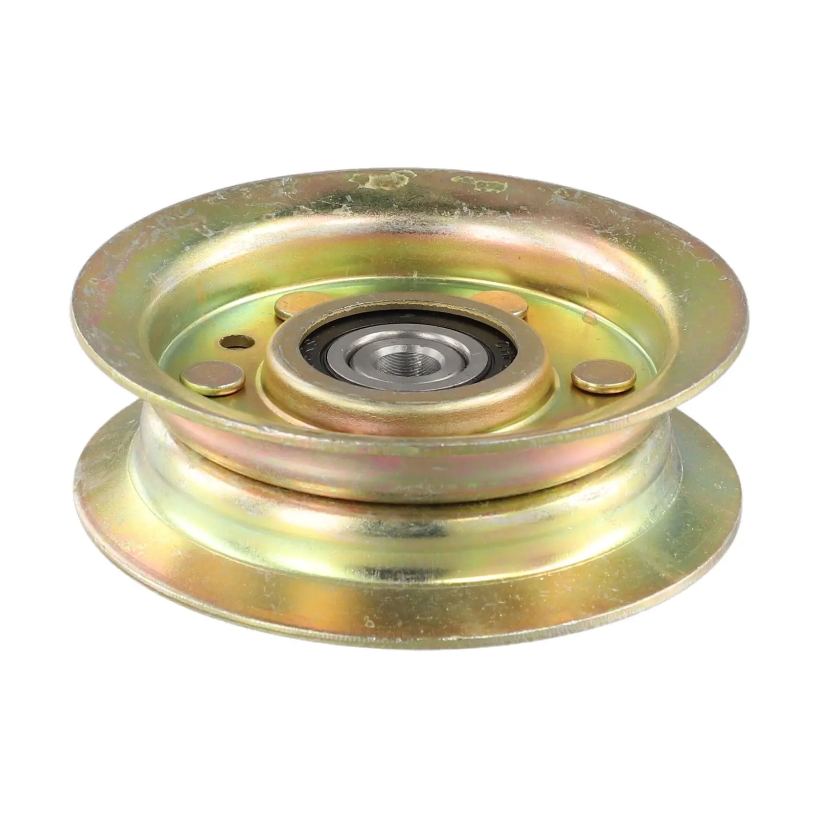 Flat Idler Pulley Designed For FOR Compatibility with For Craftsman Mowers Including For DYT 4000 Series Parts
