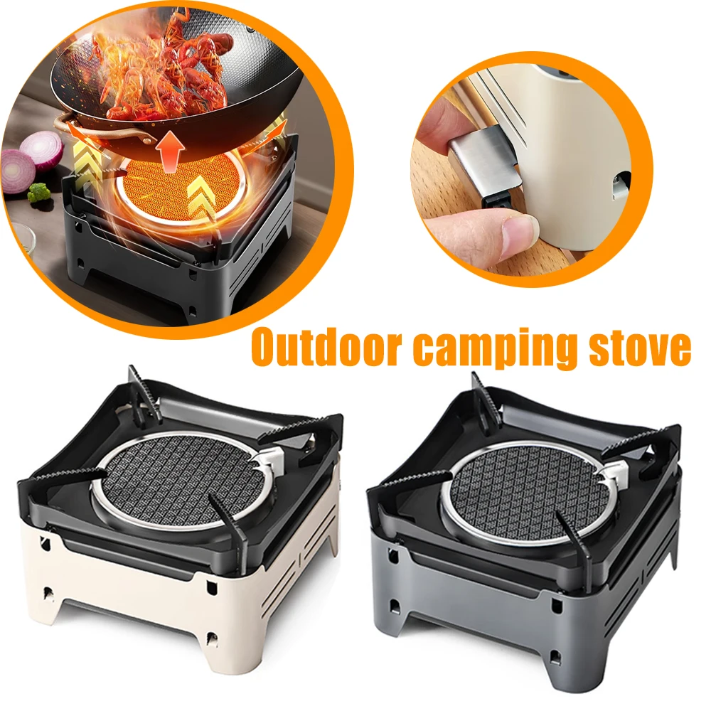 

Outdoor Infrared Combustion Stove Portable Cooking Stove 2400W Gas Stove with Electronic Ignition Suitable Camping And Picnics